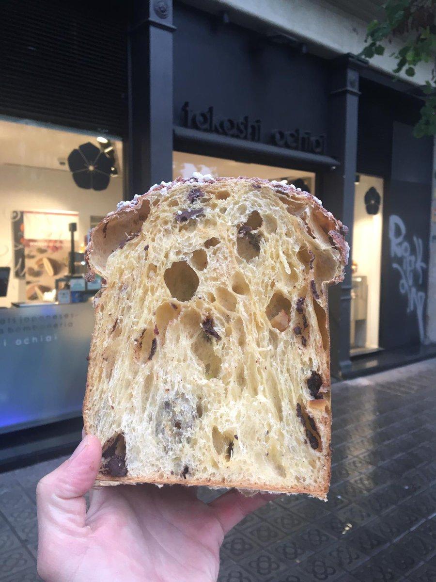 El mejor panttone de España está en la pastelería Ochiai de Barcelona: Fuente Twitter @OchiaiBCN