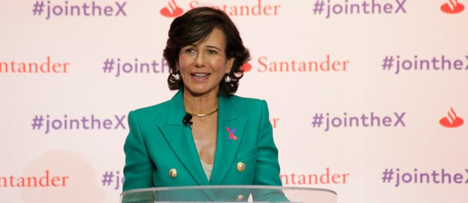 Ana Botín, presidenta de Banco Santander