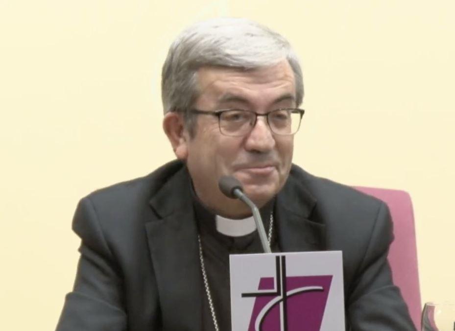 El nuevo secretario general de CEE, Luis Argüello. Fuente: Europa Press.