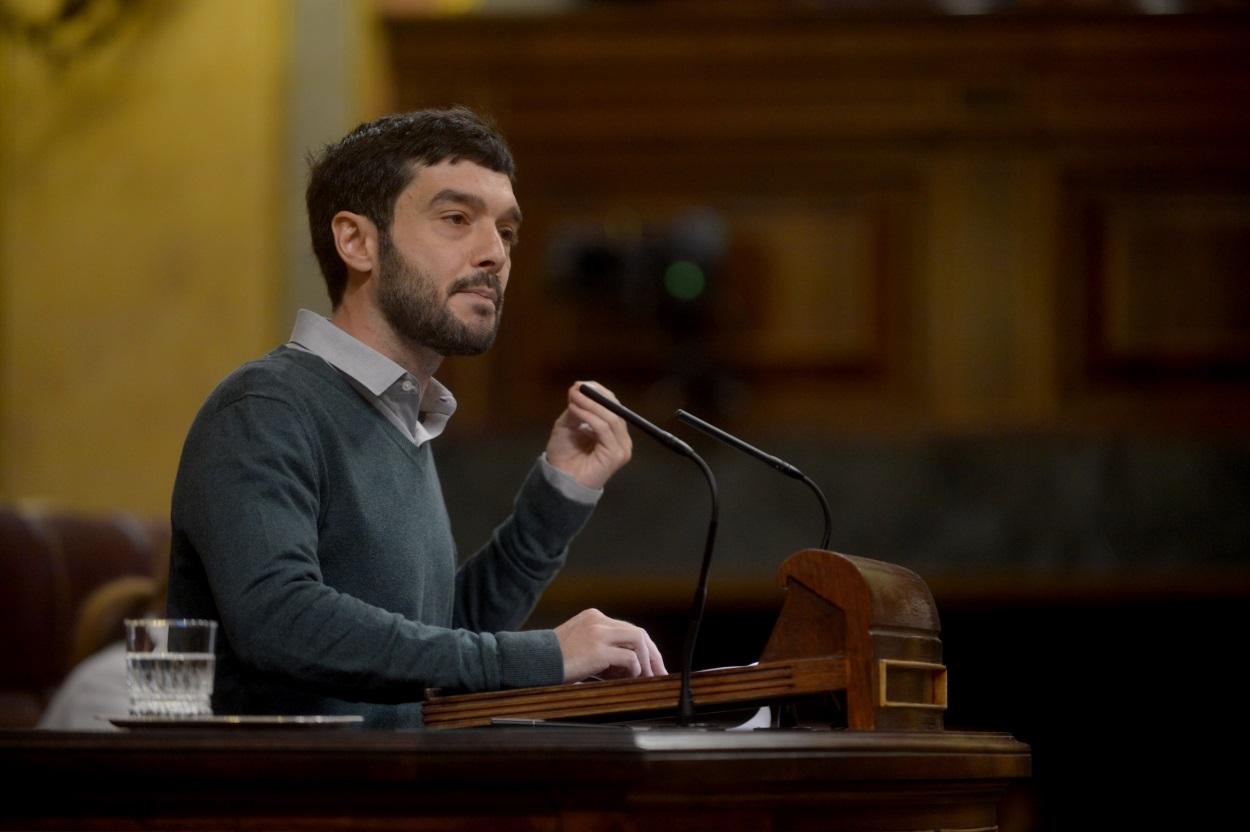 Pablo Bunstinduy, reponsable de la secretaría Internacional de Podemos