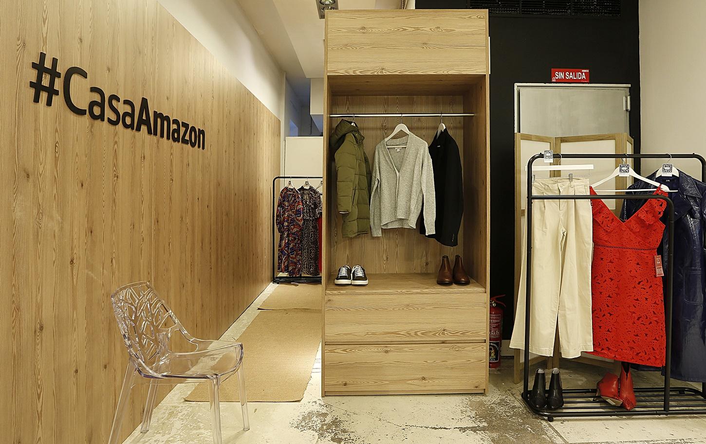 Imagen de Casa Amazon, primera tienda física de la compañía abierta en España durante la semana del Cyber Monday y el Black Friday.