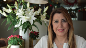 La presidenta de la Junta de Andalucía, Susana Díaz. 