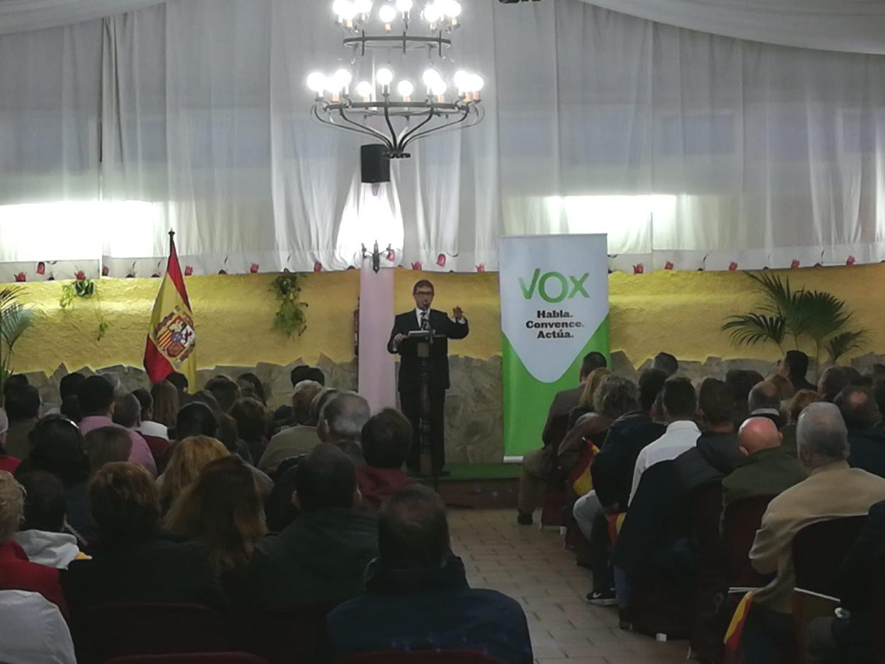 Un candidato de Vox en Andalucía, Eugenio Moltó García, y su indignante discurso sobre la violencia de género. ElPlural