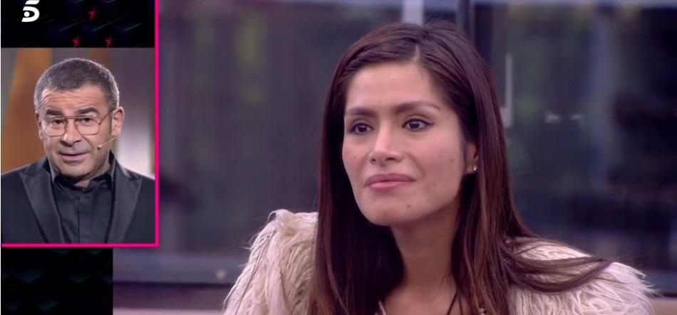 Jorge Javier Vázquez y Miriam en Gran Hermano Vip. Telecinco