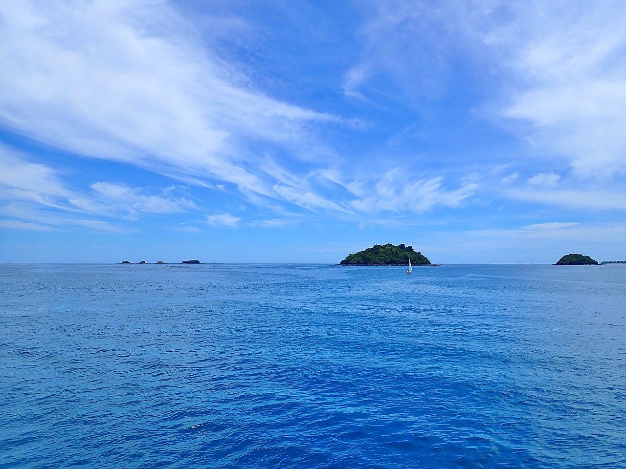 Islas Mayotte, donde se originó la onda. Foto: Frédéric Ducarme