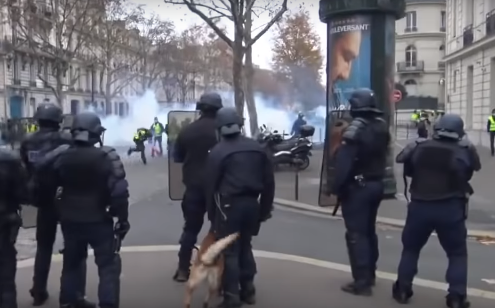 Los 'chalecos amarillos' han protagonizado varios enfrentamientos con la policía.