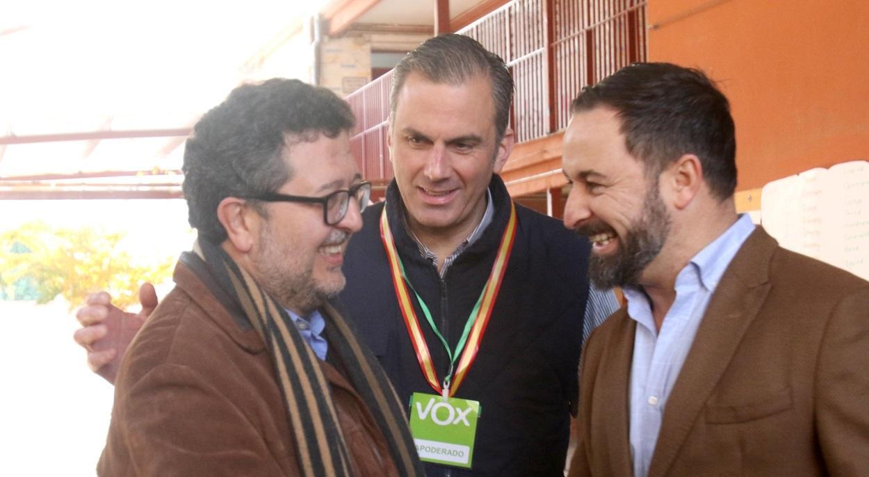 Dirigentes de Vox Andalucía.