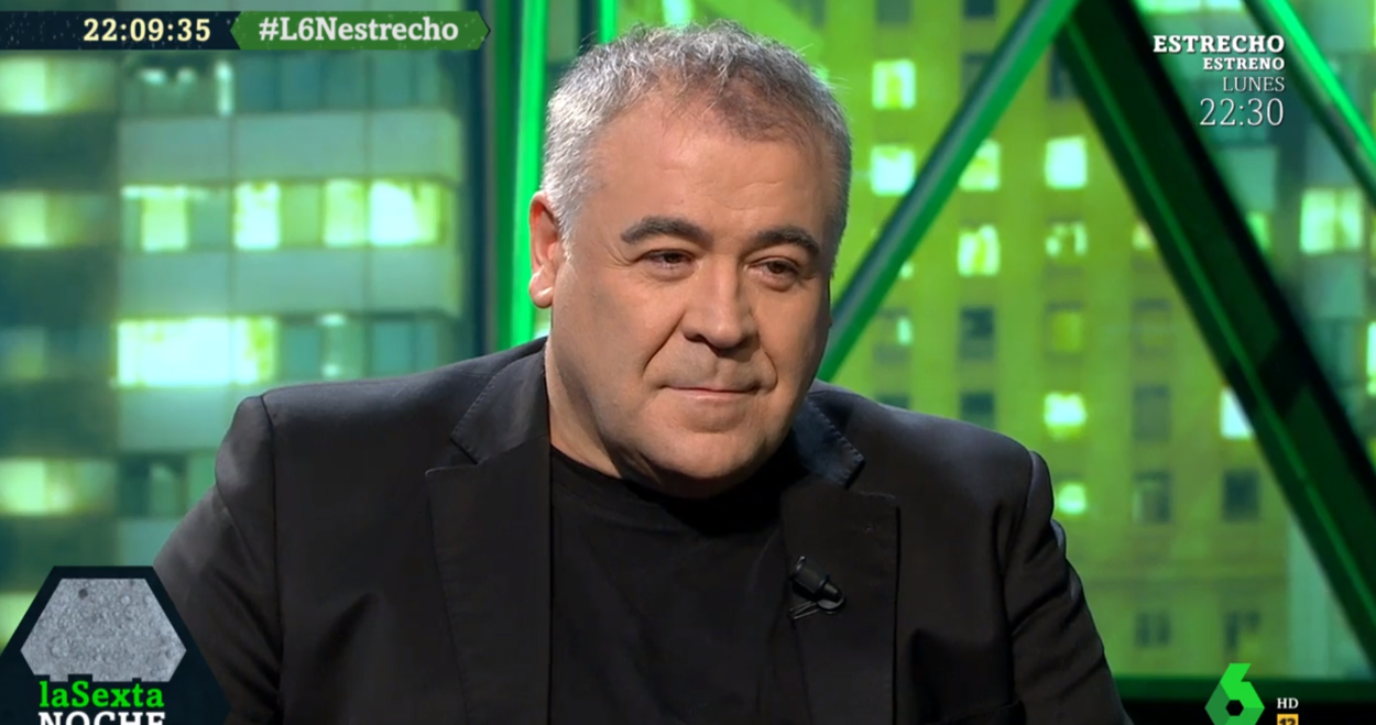 Antonio García Ferreras, presentador de Al Rojo Vivo, en la Sexta noche