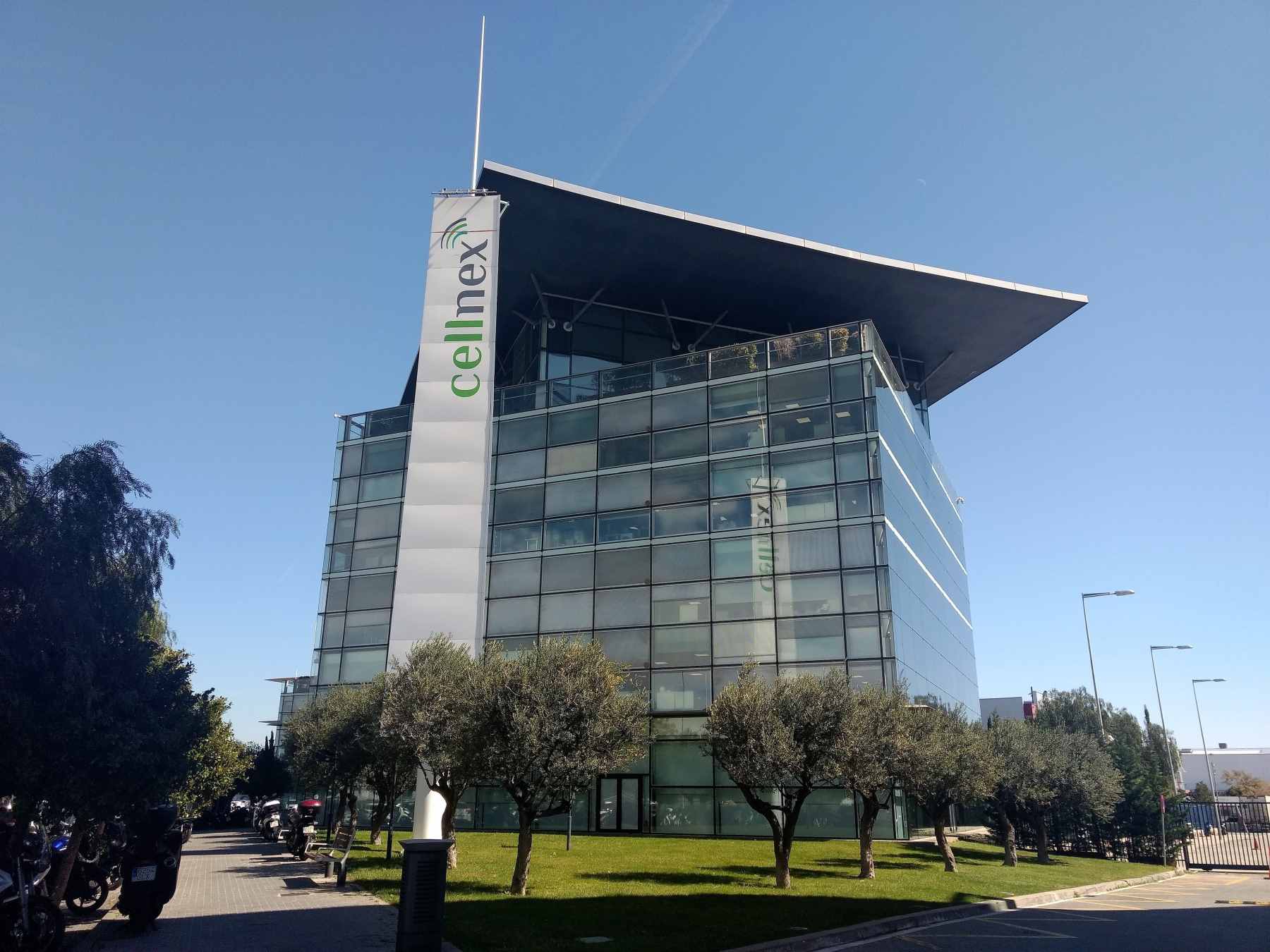 Oficina de Cellnex en la Zona Franca de Barcelona