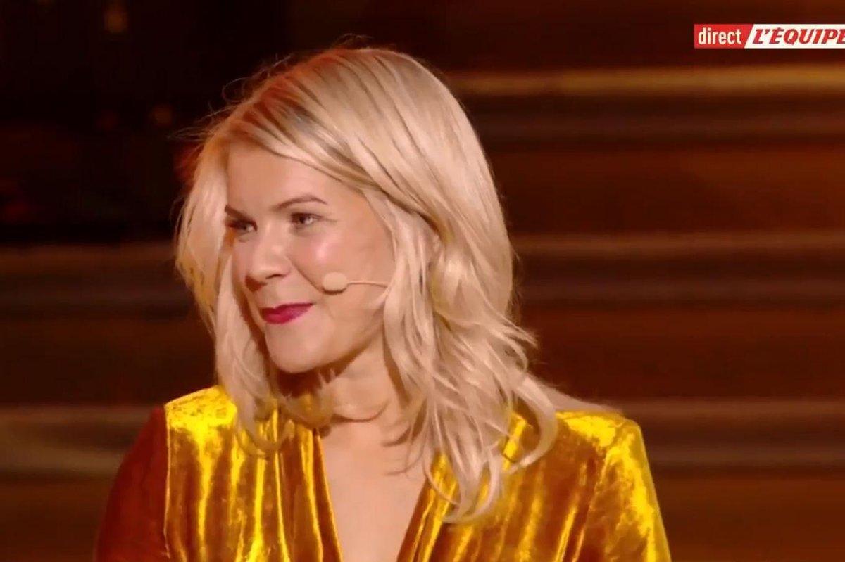 Captura del momento en que Martin Solveig le pregunta a Ada Hegerberg si sabe hacer 'twerking'