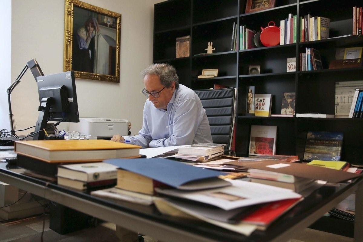 El presidente de la Generalitat, Quim Torra - Twitter Quim Torra