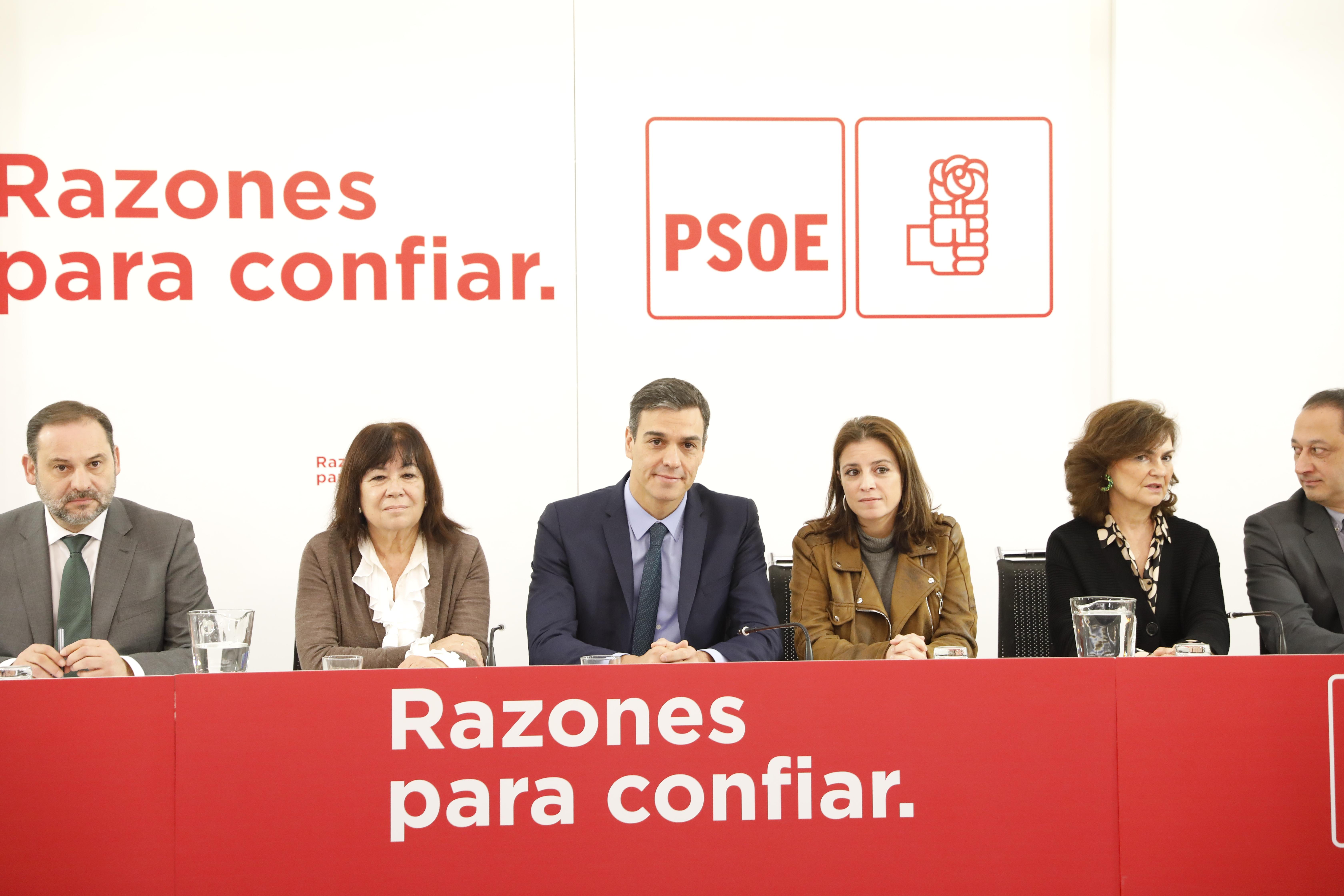 Reunión de la Comisión Ejecutiva Federal del PSOE. EP
