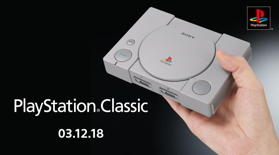 Cartel promocional PlayStation Classic