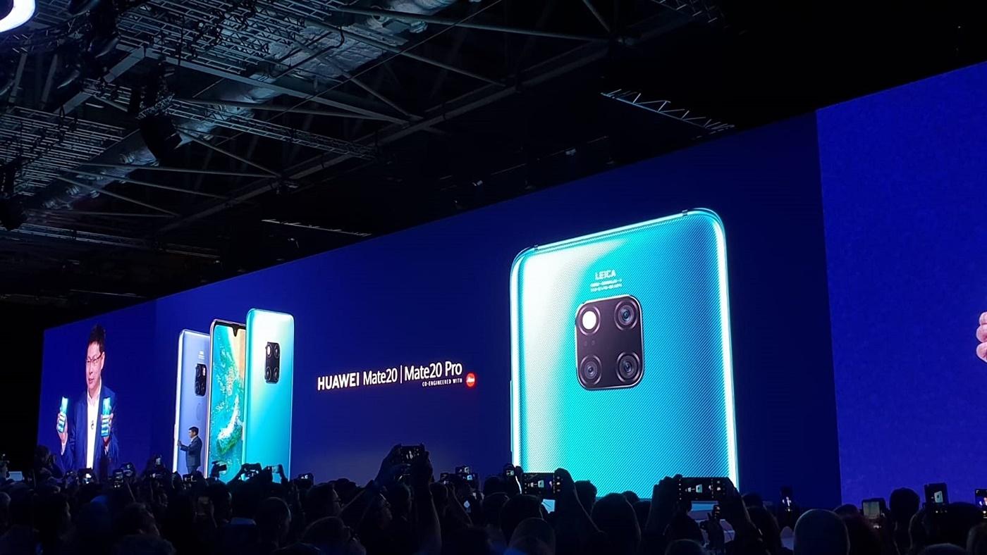 Imagen de la presentación del Huawei Mate 20 en Londres en octubre de este año. (Foto: Europa Press)