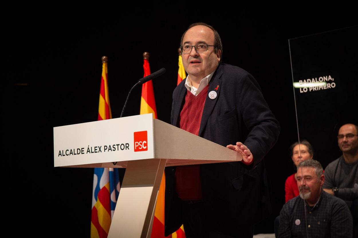 El líder del PSC Miquel Iceta