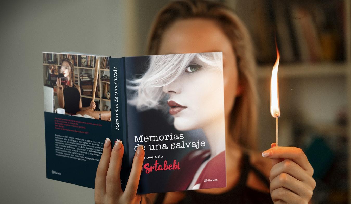 'Memorias de una salvaje', editada por Planeta, es la primera novela de la activista @srtabebi