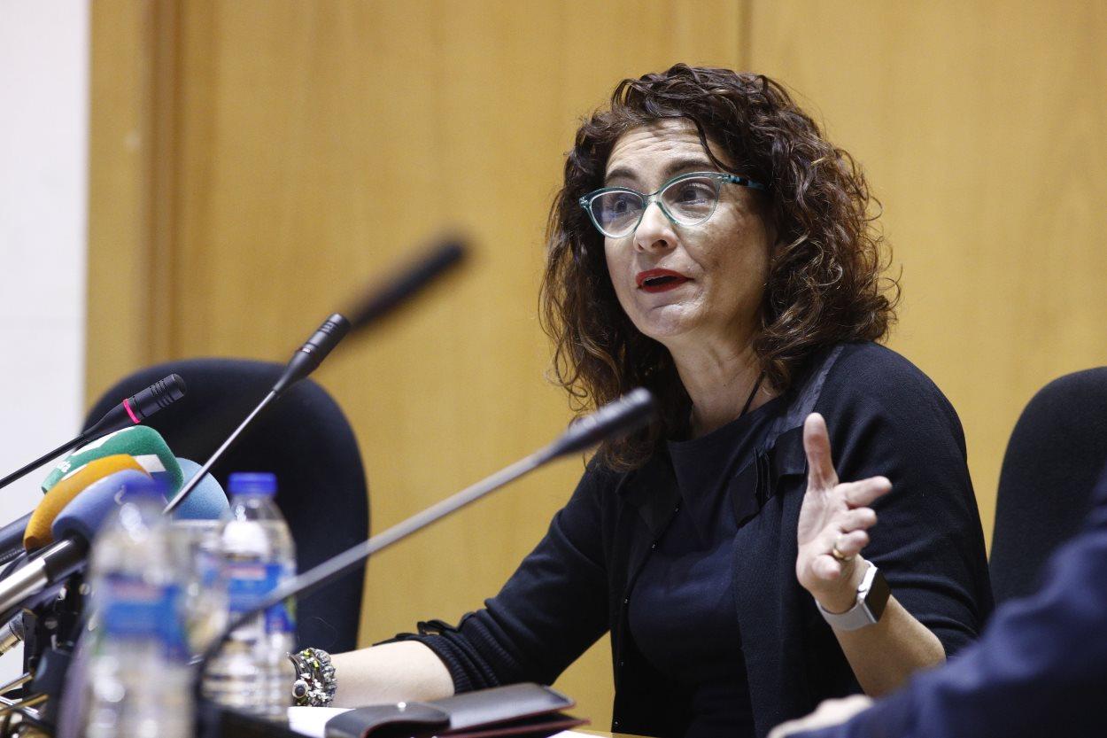 La ministra de Hacienda, María Jesús Montero. EP