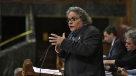 Joan Tardà, portavoz de ERC, en el Congreso de los Diputados
