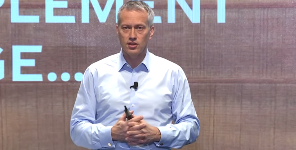 El CEO de Coca Cola, James Quincey. Youtube