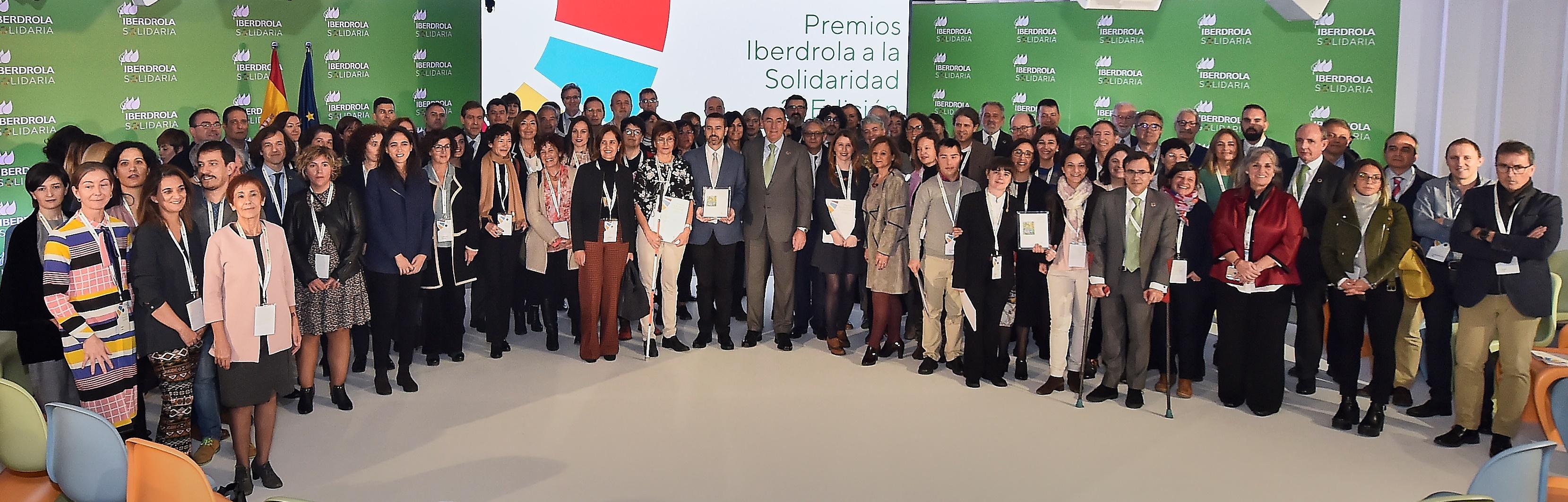 Imagen de la entrega de los Premios Iberdrola a la Solidaridad - Iberdrola