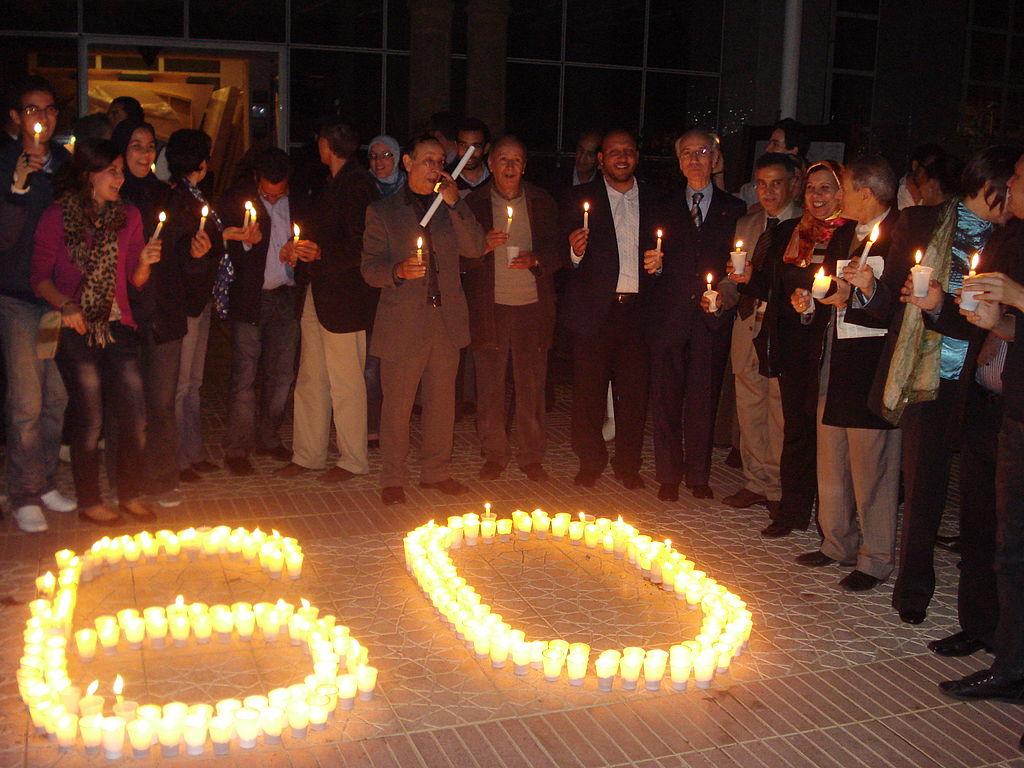 Celebración en Marruecos de las iniciativas climáticas. Foto: Magherebia