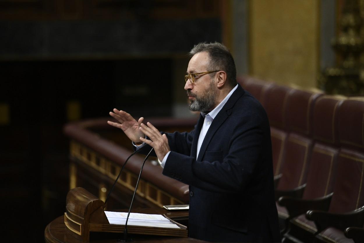 Juan Carlos Girauta durante una comparecencia en el Congreso. Fuente: EP.