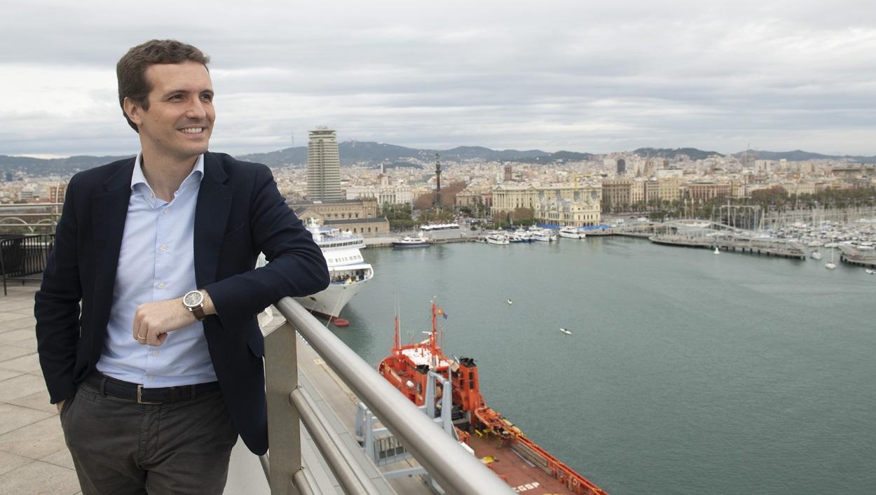 Pablo Casado, presidente del PP