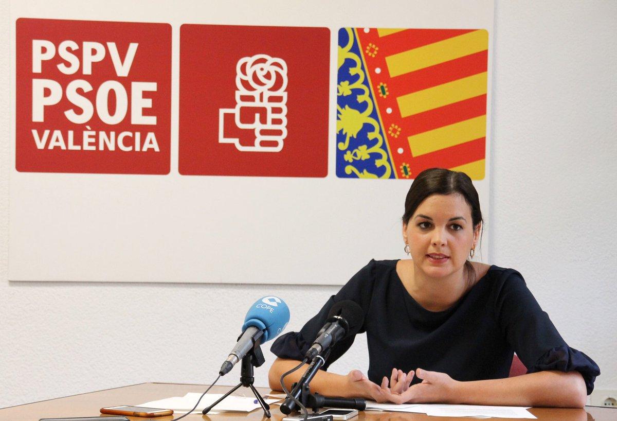 Sandra Gómez, teniente de alcalde del Ayuntamiento de Valencia. Twitter: @SanGomezLopez