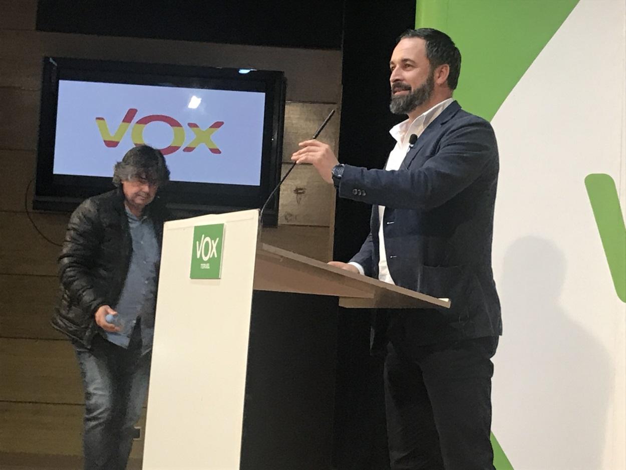 Santiago Abascal, líder del partido ultraderechista Vox