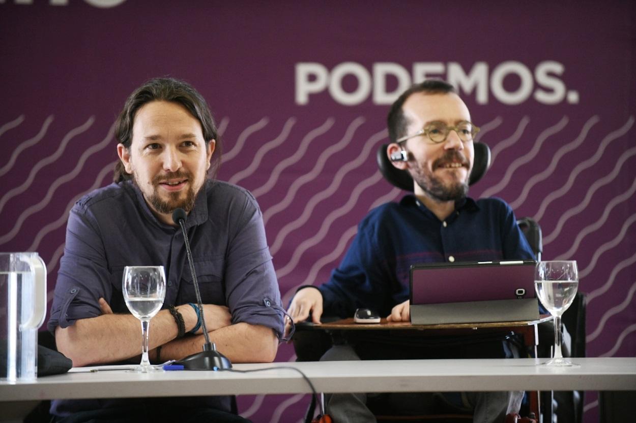 Pablo Iglesias, secretario general de Podemos, preside el Consejo Ciudadano Estatal