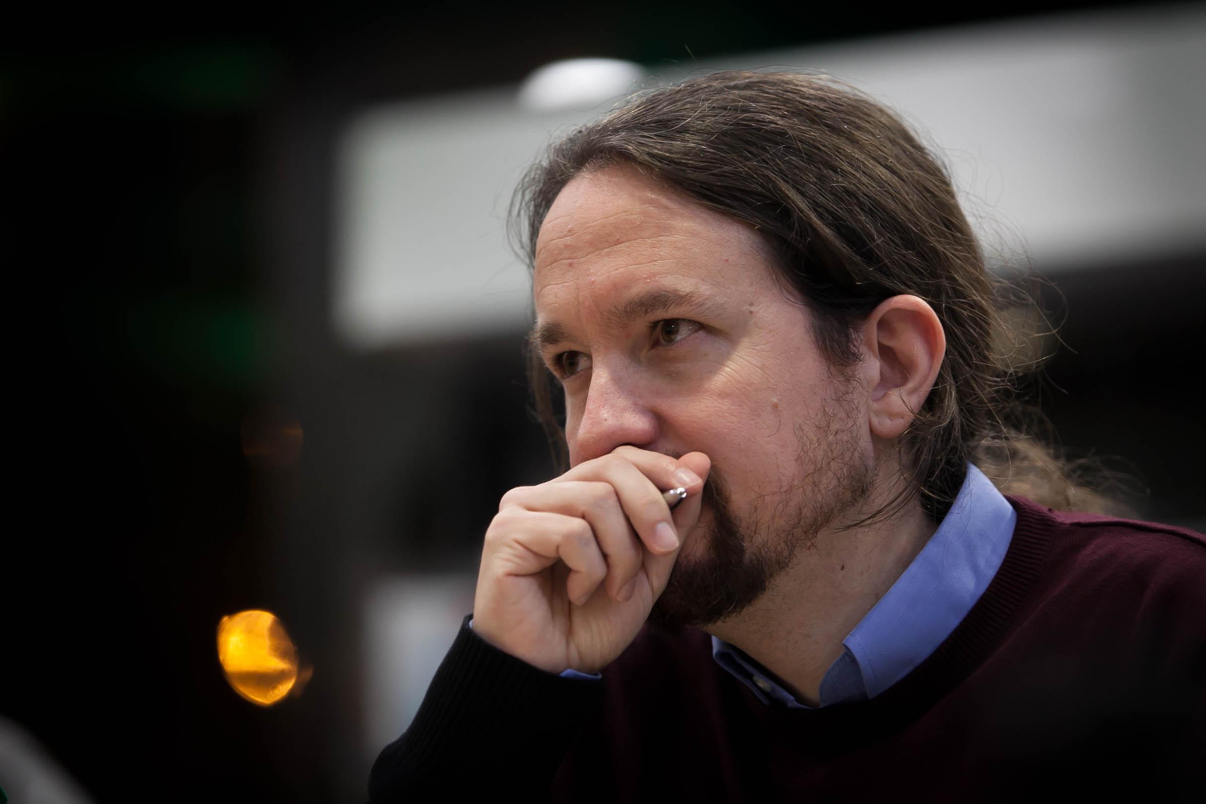 El secretario general de Podemos Pablo Iglesias. EP