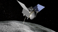 Recreación de la sonda OSIRIS REx. Foto: NASA GSFC