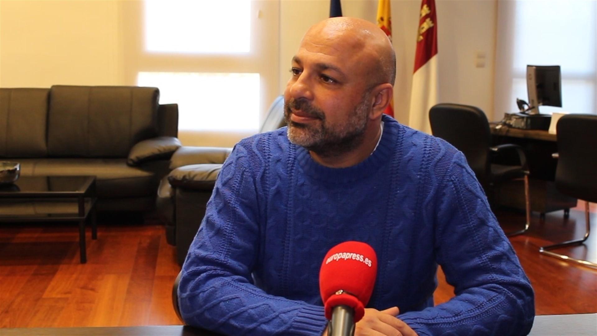 El secretario general de Podemos en Castilla-La Mancha, José García Molina