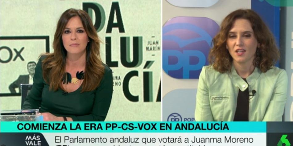VÍDEO: cuando Isabel Díaz Ayuso intentaba 'blanquear' a Vox