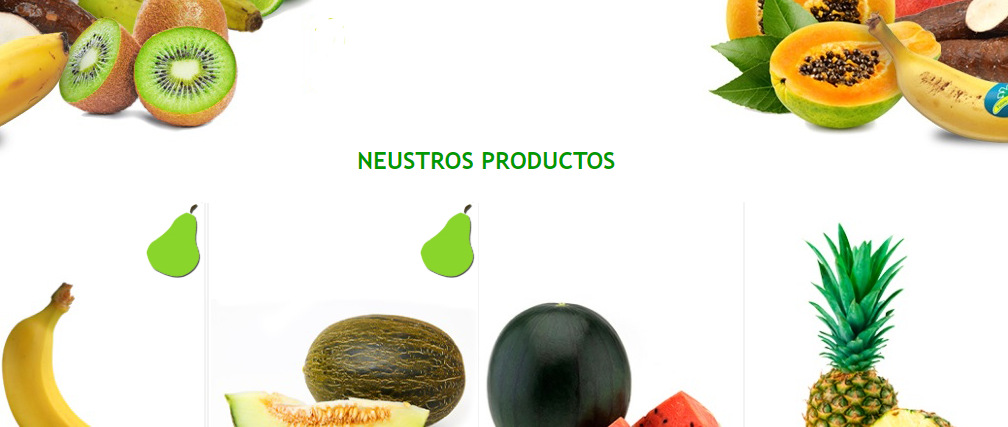 Captura de la web de Renxportim Frutas, tapadera de una red de tráfico de drogas