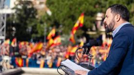Santiago Abascal (VOX) participa en un acto en Teruel el 13 de diciembre .EuropaPress