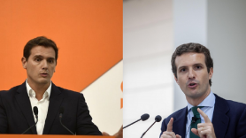 Albert Rivera y Pablo Casado