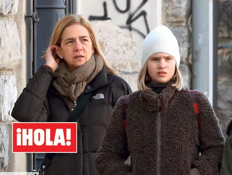 La Infanta junto a su hija, Irene. Hola La Infanta junto a su hija, Irene. Hola