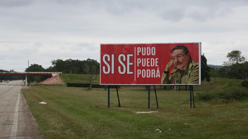 Cuna Cartel Raúl Castro Si se Puede ©JoseCarlosLeon2018 Cuna Cartel Raúl Castro Si se Puede ©JoseCarlosLeon2018