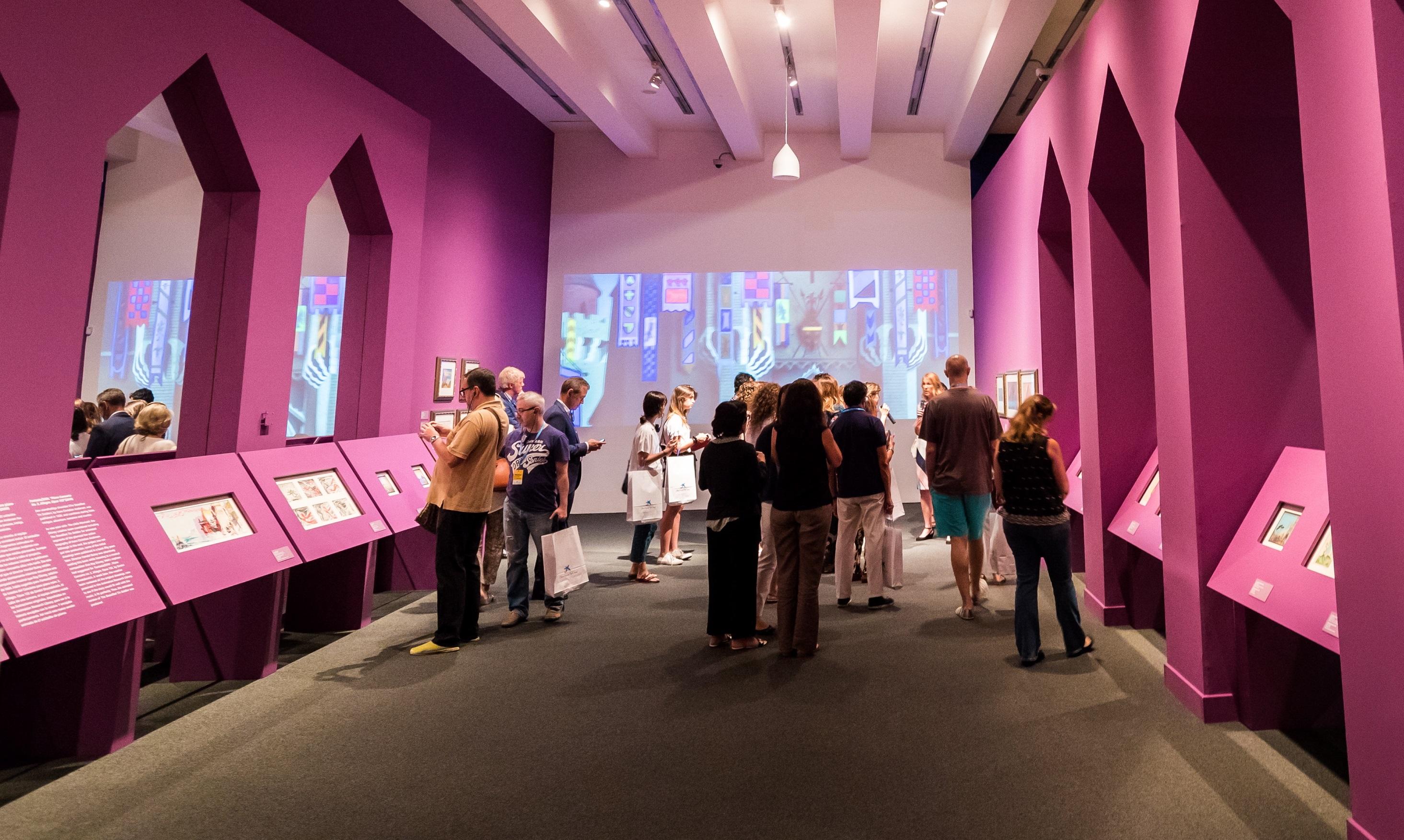 Imagen de la exposición 'Disney. El arte de contar historias'. La Caixa.