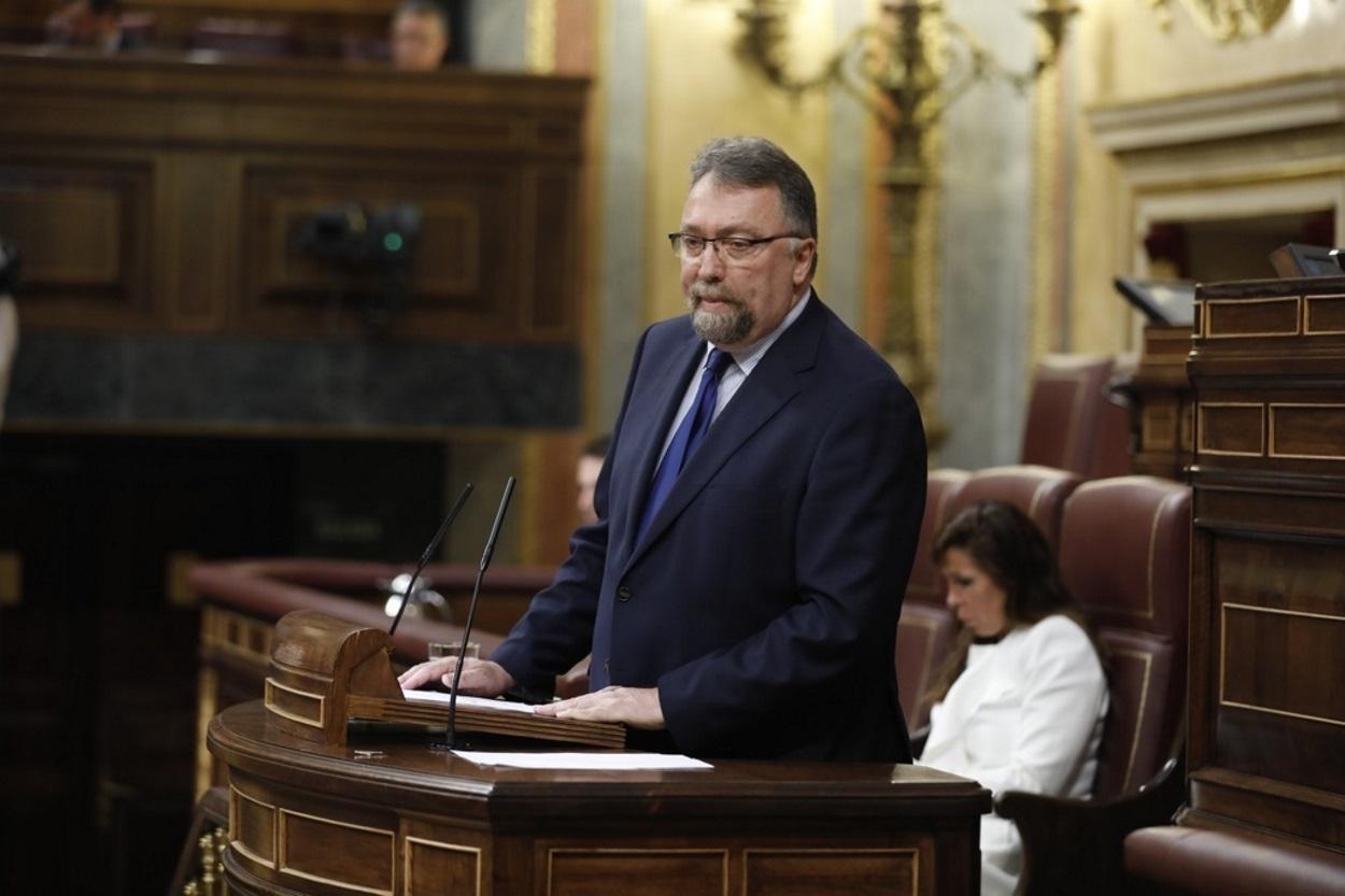 El diputado de Foro Asturias Isidro Martínez Oblanca