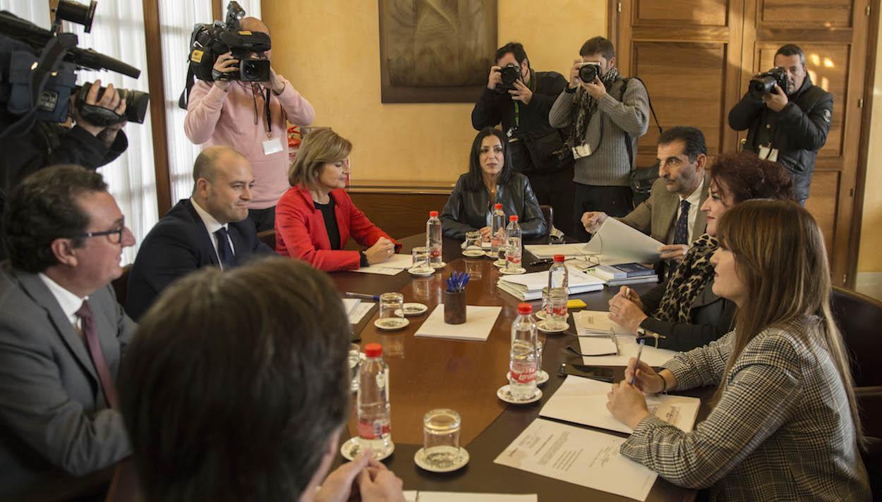 Reunión de la Mesa del Parlamento andaluz. MARÍA JOSÉ LÓPEZ/EP