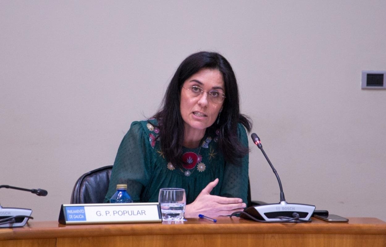 Paula Prado, viceportavoz del PP en el Parlamento gallego