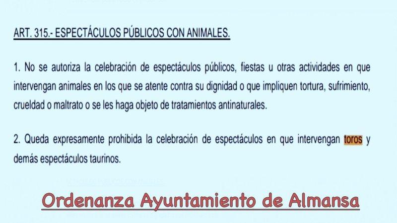 ORDENZA ALMANSA ORDENZA ALMANSA