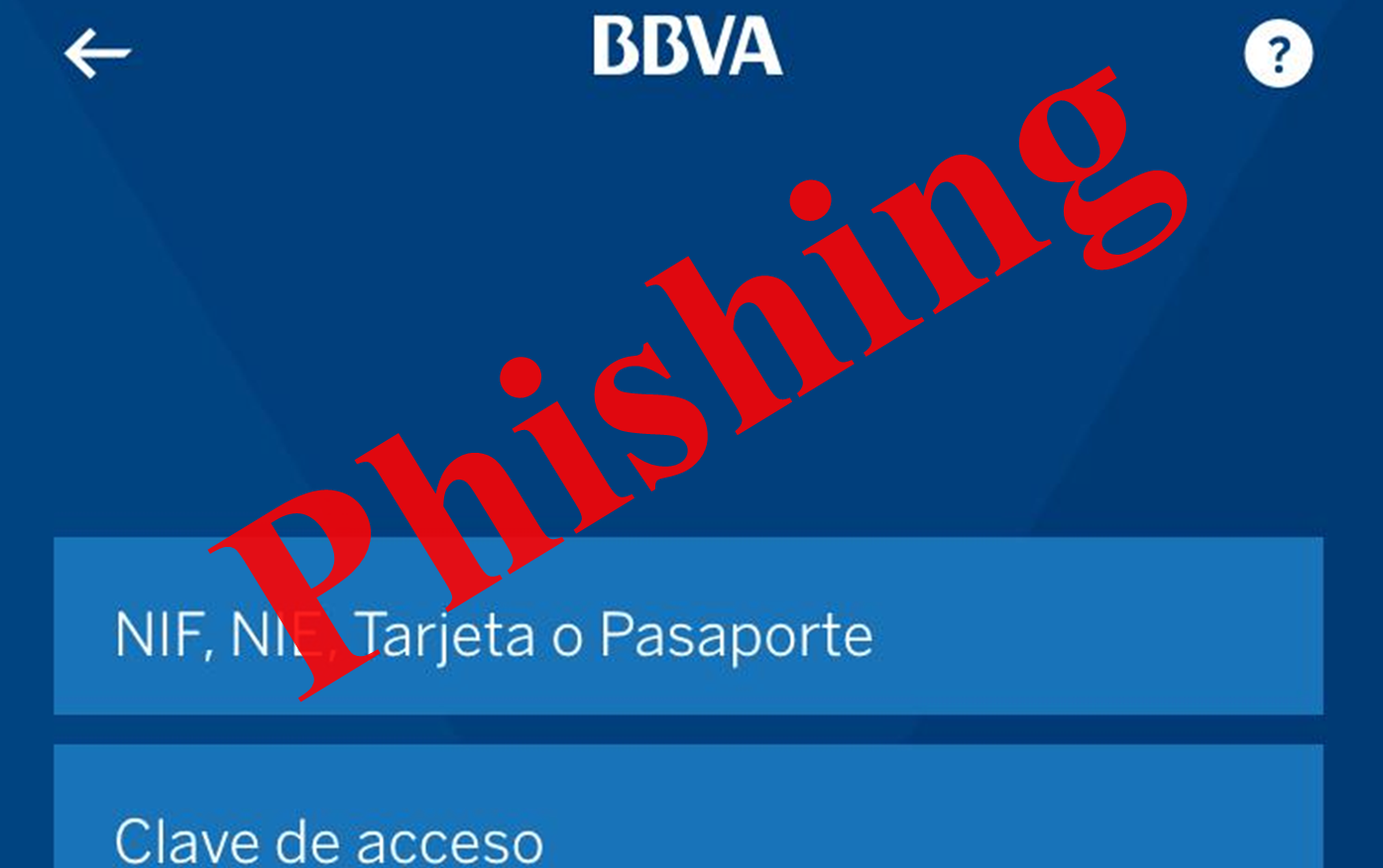 El intento de fraude a clientes del BBVA busca suplantar la web de la entidad financiera (Foto: www.osi.es).