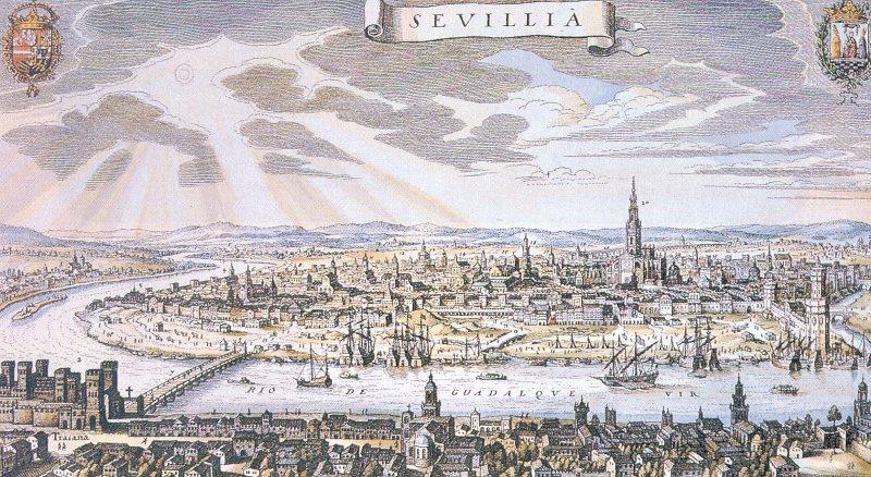 Sevilla en tiempos de Pedro Bohorquez. Sevilla en tiempos de Pedro Bohorquez.