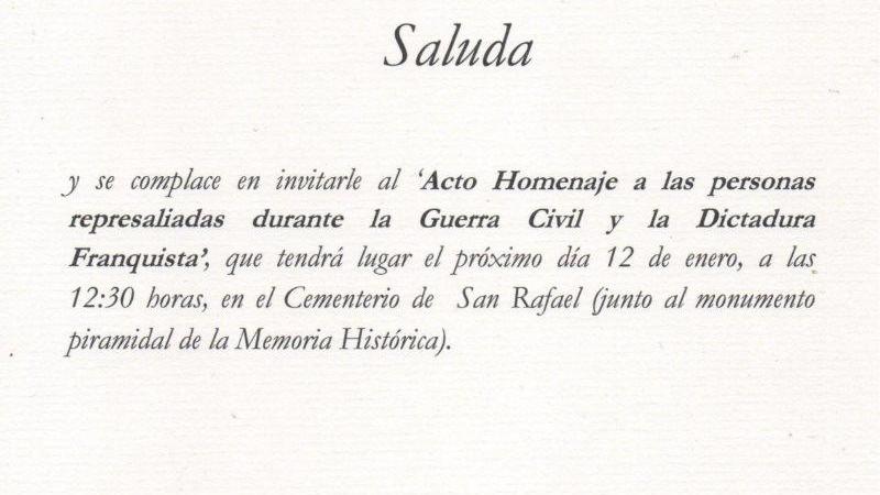 El PP provoca con un acto frente a 4.400 fusilados por el franquismo en Andalucía El PP provoca con un acto frente a 4.400 fusilados por el franquismo en Andalucía