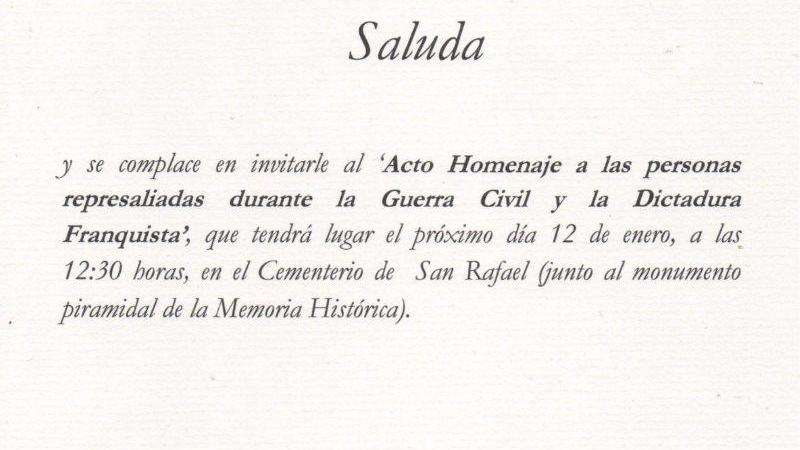 El PP provoca con un acto frente a 4.400 fusilados por el franquismo en Andalucía