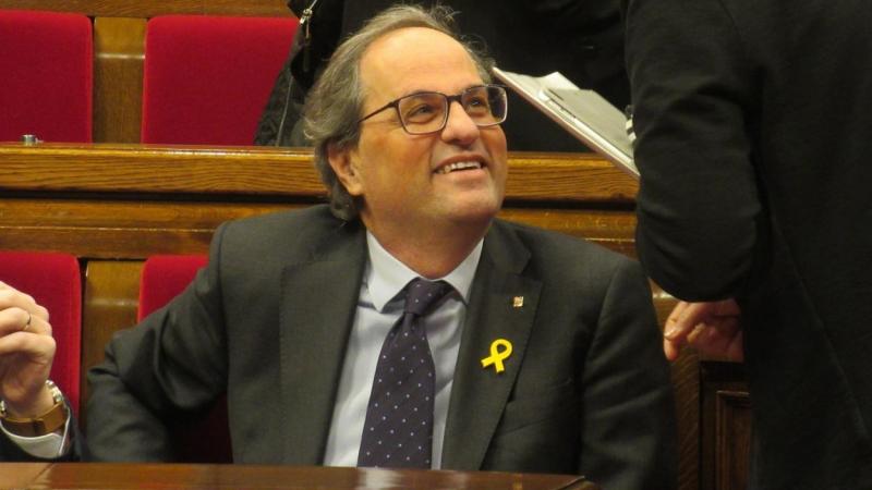 El president dela Generalitat, Quim Torra