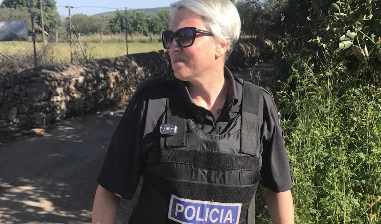 La policía local de Palma Sonia Vivas. Foto: Sonia Vivas